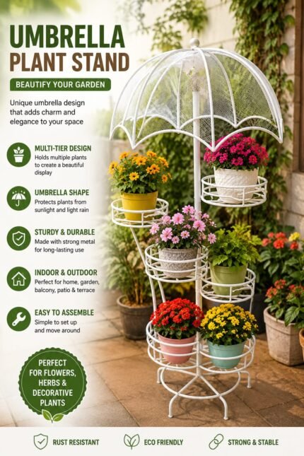 Umbrella  Stand - 5 Steps